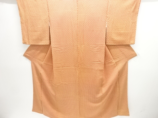 JAPANESE KIMONO / KOMON / CHIRIMEN / ABSTRACT PATTERN 